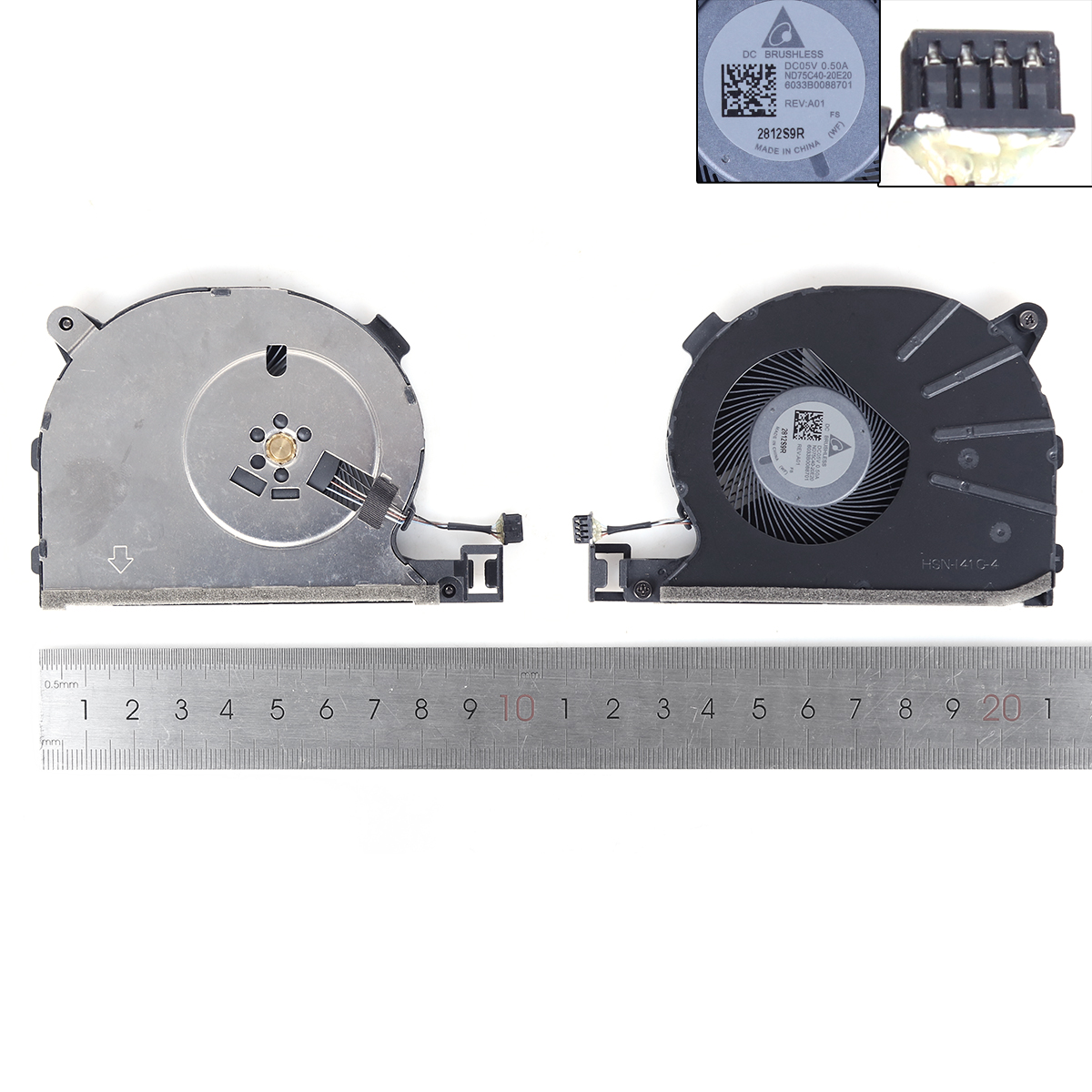 Picture of New Replacement CPU Cooling Fan For HP ZFirefly14 G8 EB840 G8 830 G8 840 G8（ORG） M36936-001 Layout